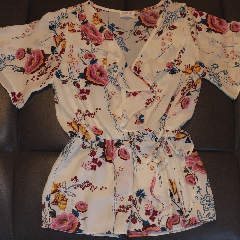 Sienna Sky Floral Blouse